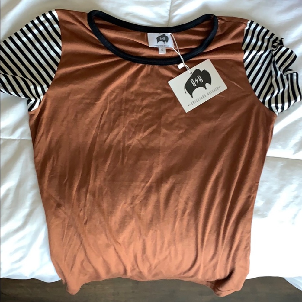 Color block T-shirt